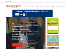 Tablet Screenshot of portalcentrooeste.com